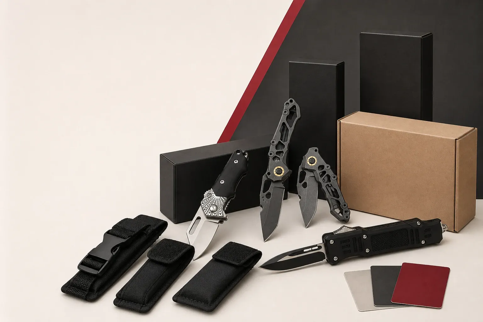 Programma di packaging per coltelli OEM e a marchio privato