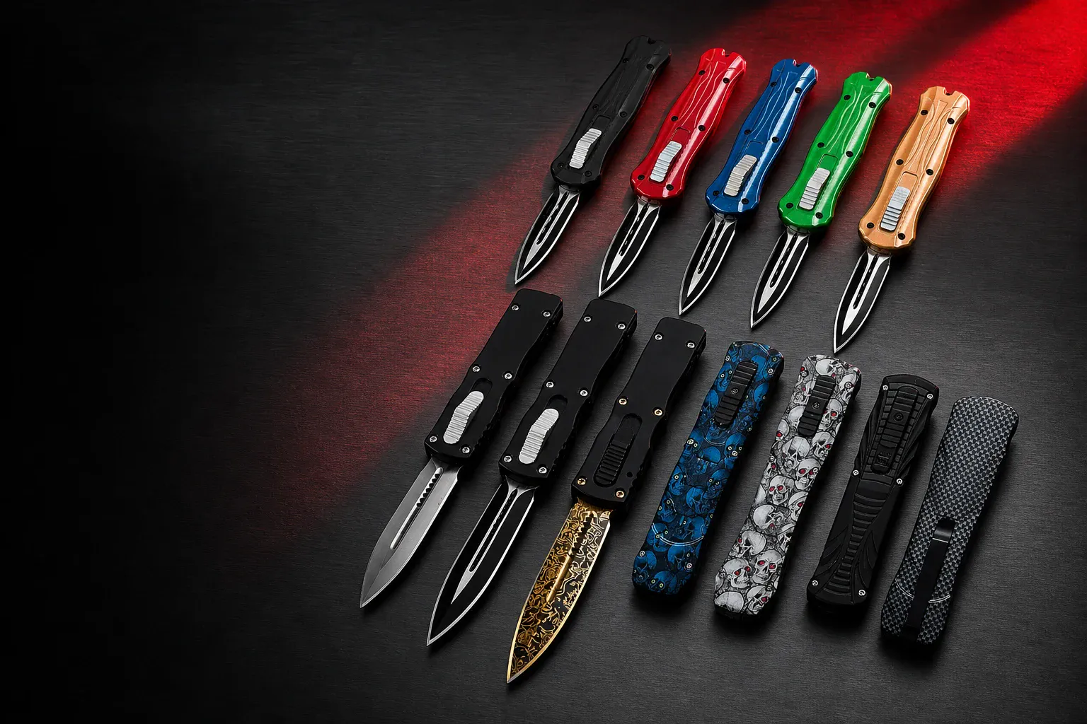 Collezione di coltelli OTF TOP KNIVES